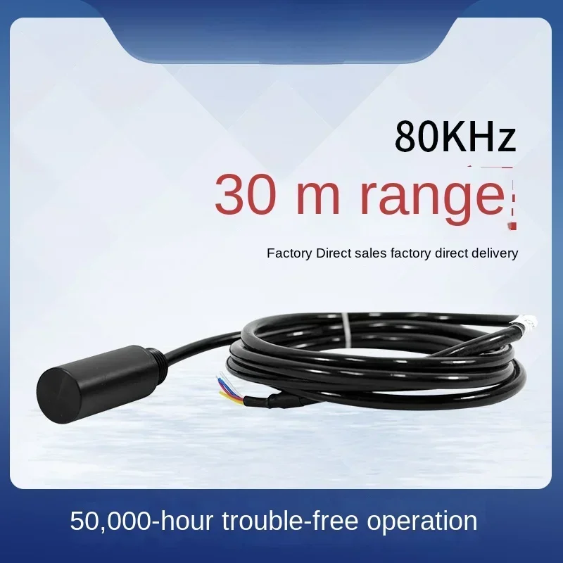 

80KHz Horizontal Directional Underwater Acoustic Transducer DYW-80-G Underwater Communication Positioning Ultrasonic ProbeHot Sa