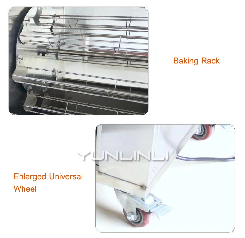 Forno commerciale Macchina per cuocere patate dolci Forno completamente automatico per patate/Taro/macchi Forno elettrico verticale