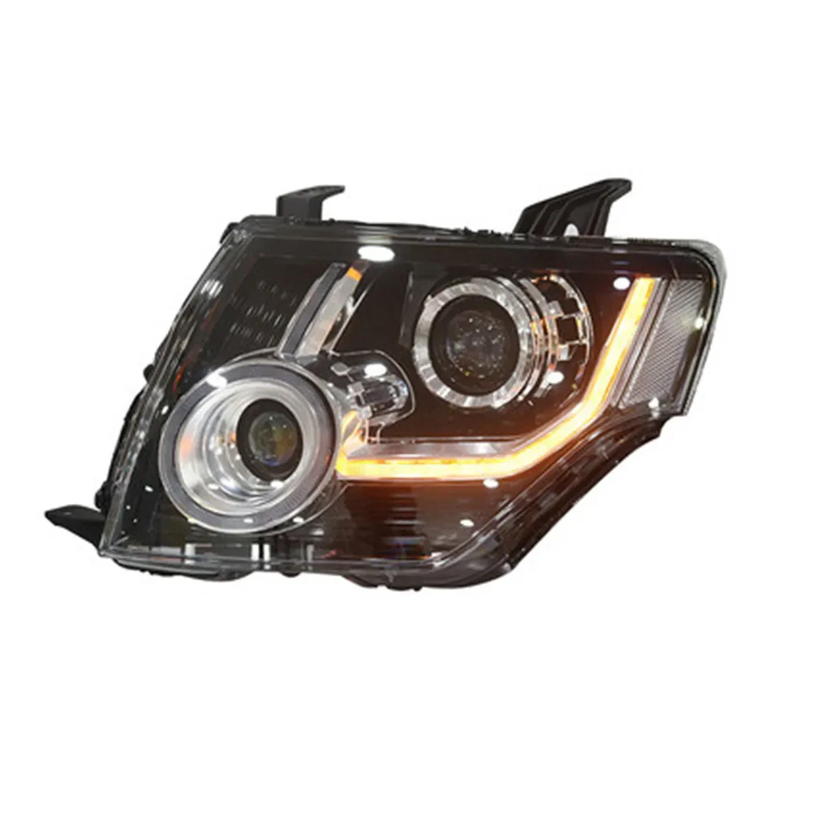 Car Styling Headlamp for Mitsubishi Pajero V93 V97 V87 2006-2020 LED Headlight Dynamic Signal DRL Accessories