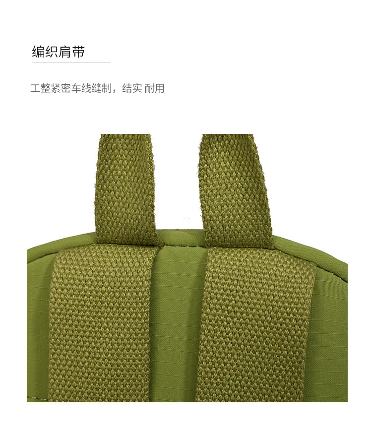 Stilvoller, minimalistischer Rucksack für Damen, leichte Reisetasche mit Telefonschlüsselaufbewahrung, kleiner, schicker Rucksack – Detail 37