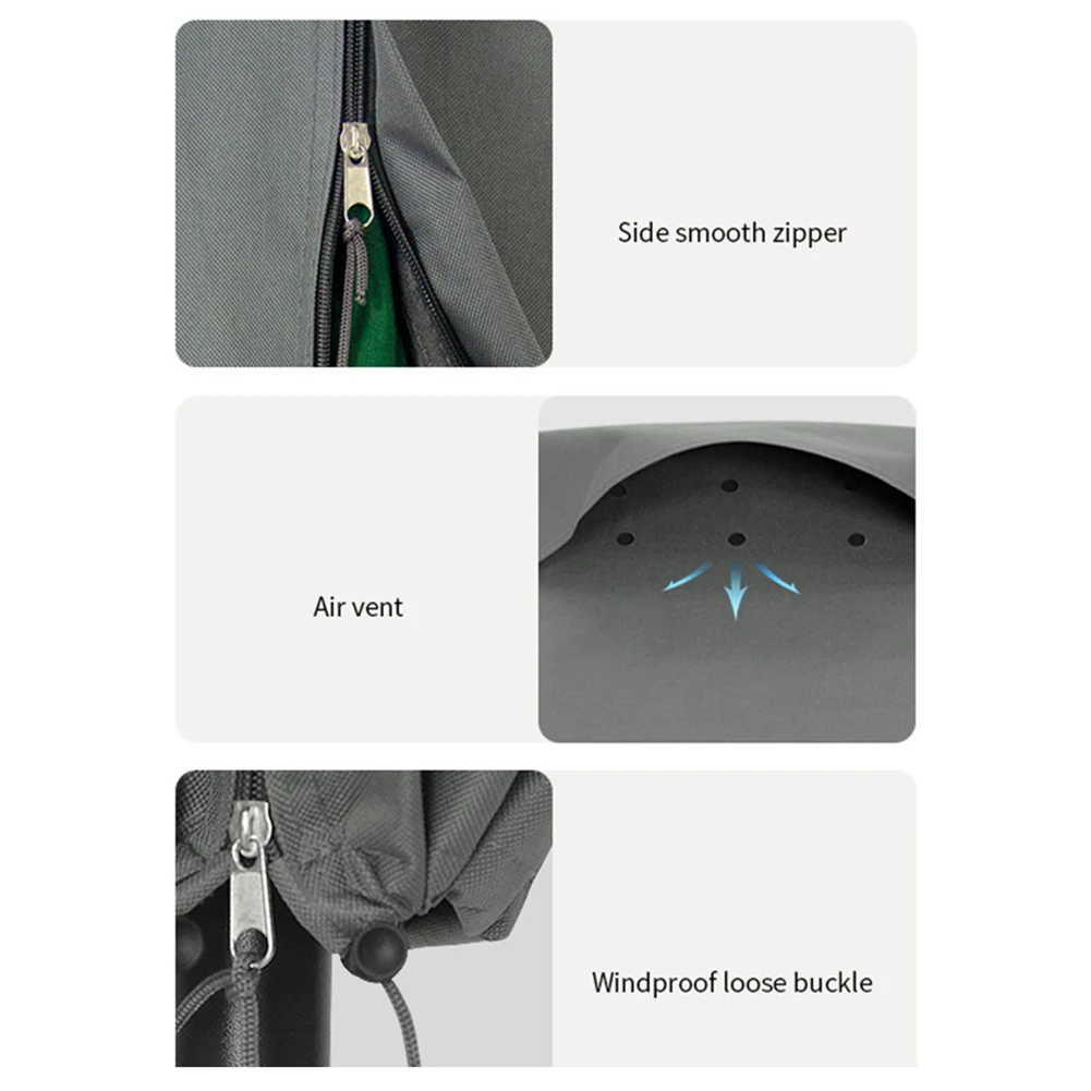 

Rain Proof Sun Umbrella Cover Designed for Cantilever Umbrellas 600D Fabric Cover for Patio and Outdoor Space Protection