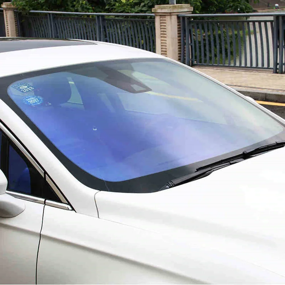 

85%VLT Chameleon window film car window tint with UV rejection anti-glare heat-insulation and explosion-proof film