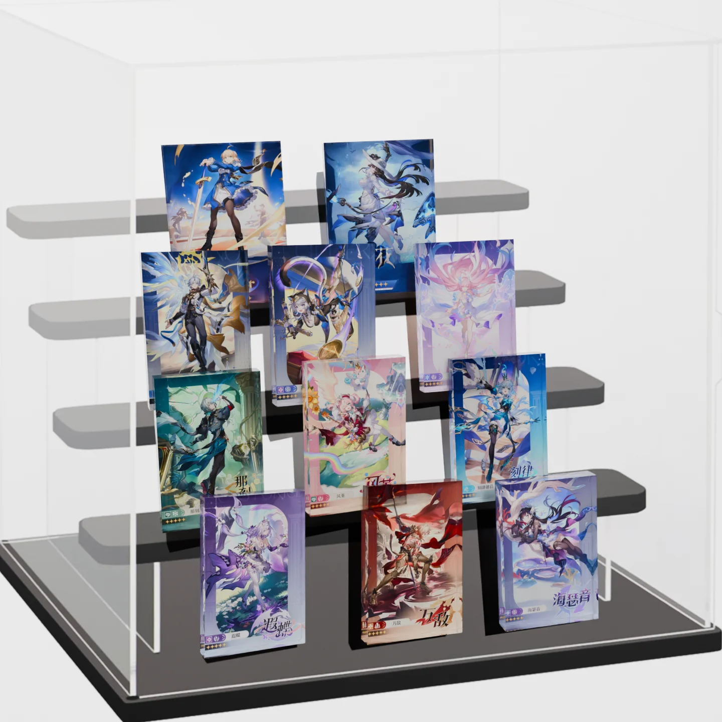 Honkai Star Rail Hysilens Helektra Light Cone Acrylic Block. 5-Star Physical Nihility. Styxia Sea Siren Knight Chrysos Heir Merc