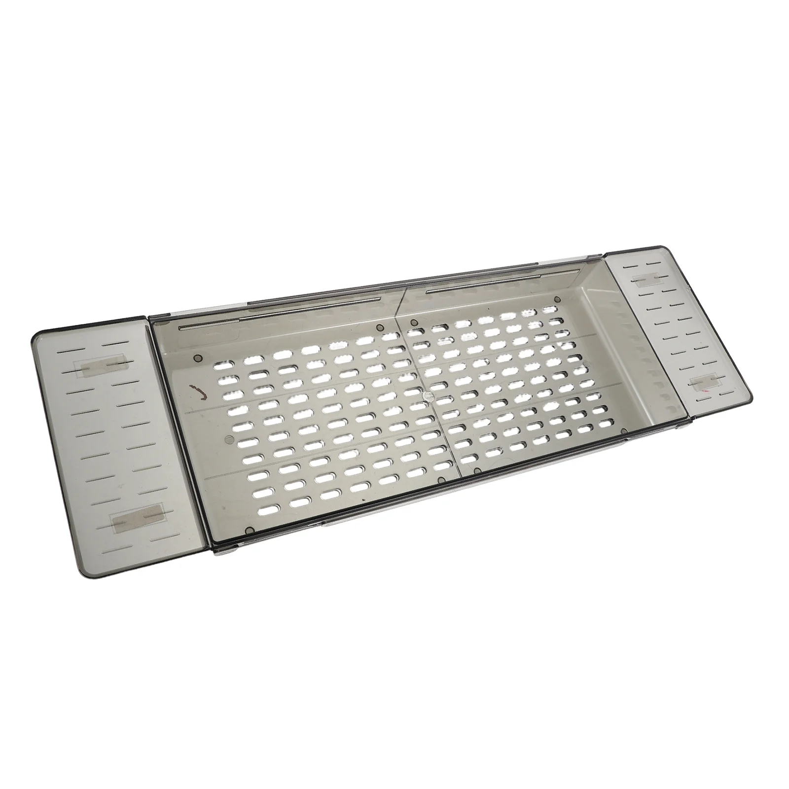 

Adjustable Expandable Bathtub Tray Bath Shelf Organizer Drain Function Tub Rack Book Wine Phone Spa Relaxation