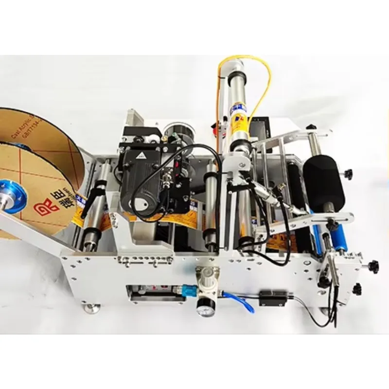 Manual Semi Automatic Round Bottle Labeling Machine From Factory China