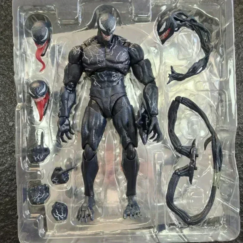 Avengers SHF Venom 2-gewricht mobiele actiefiguur pop Marvel handgemaakte speelgoeddecoratie verzamelobjecten