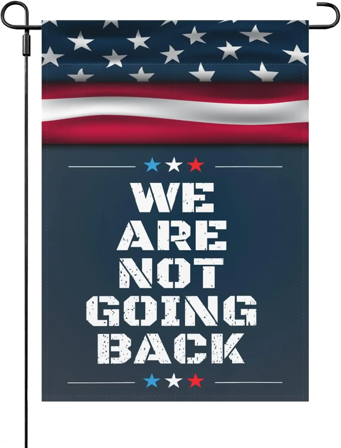 Were Not Going Back Kamala-Harris Outdoor Flags One Size Double Sided, Hilarious Yard Flag One Size For Farmhouse Yard Flag Yard