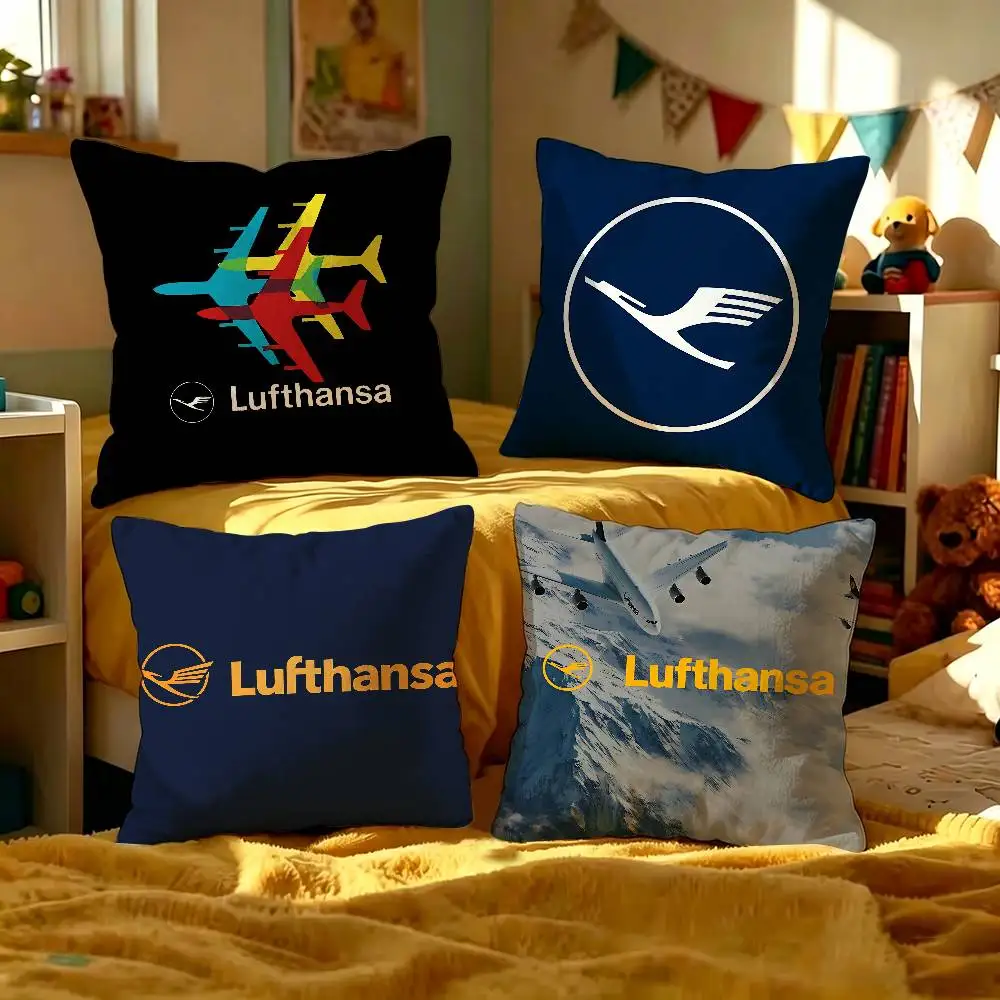 Deutsche L-lufthansa Cushion Cover Decorative Pillow Sofa Home Decor case pillow cases