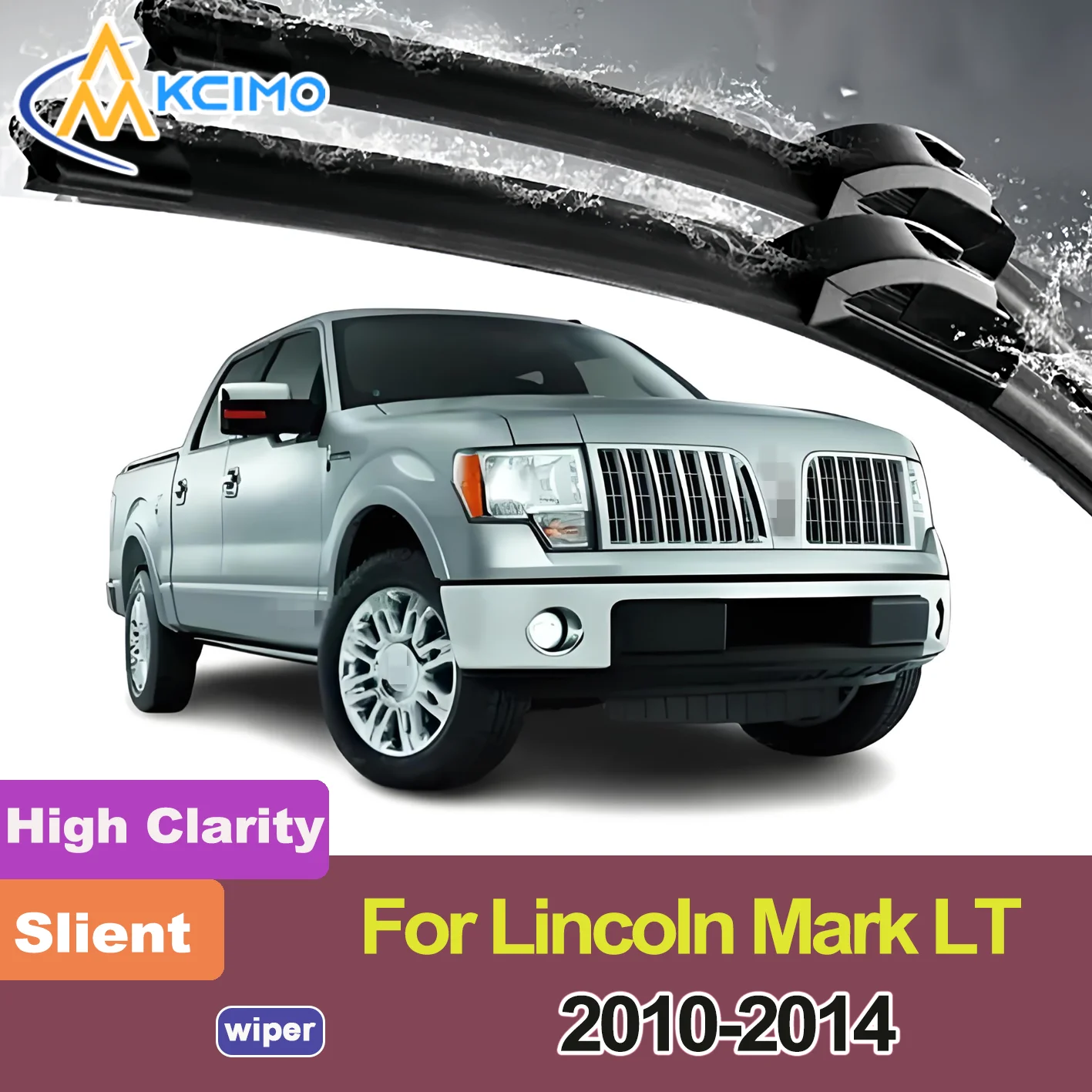 

2PCS New Front Windshield Wiper Blade for Lincoln Mark LT 2010-2014 Front Windshield Auto Wipers Blade Accessories 2014 2013