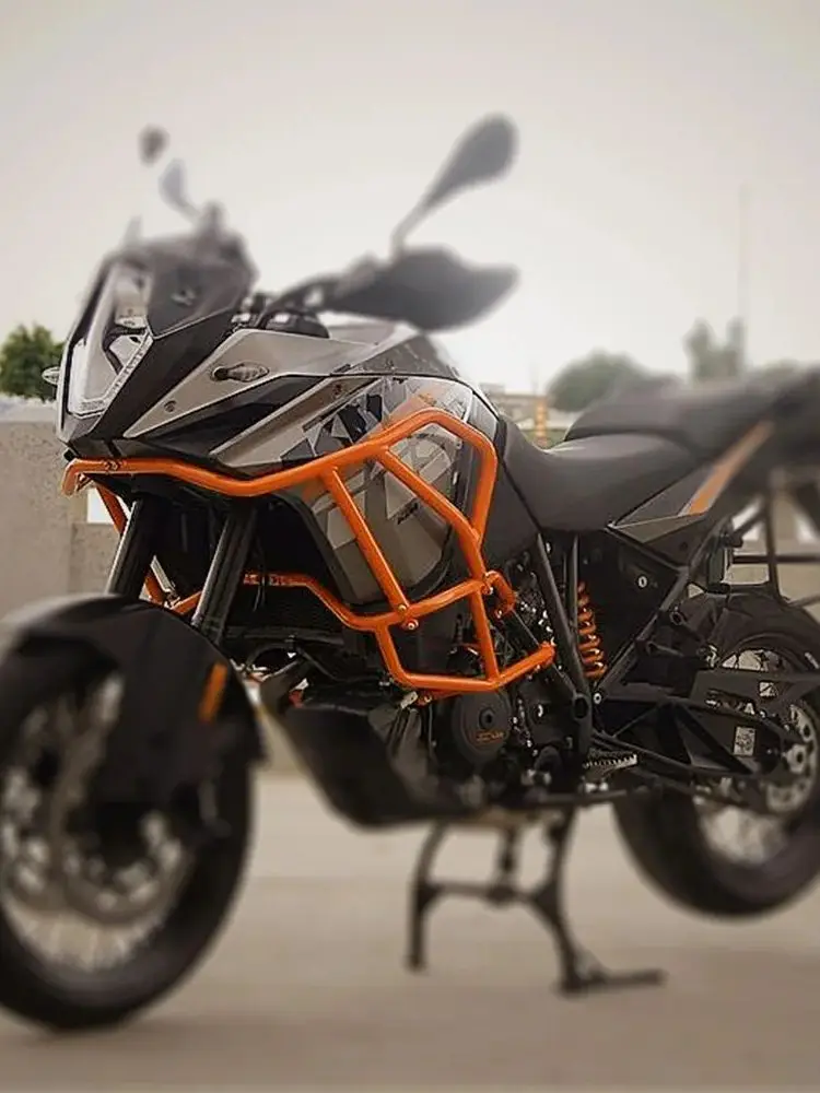 Voor KTM 1050 1090 1190 ADV Adventure R Motor Crash Bar Guard Stung Cage Snelweg Bumper Motorfiets Accessoires 2013 2017 2019 - afbeelding 2