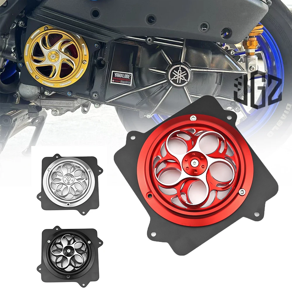 

Для YAMAHA XMAX 300 2017-2024 мотоциклетная крышка-спиннер, защита вентилятора, вращающийся радиатор, воздушный фильтр, аксессуары-спиннер