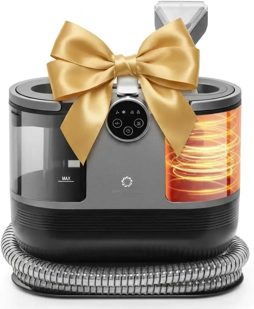 Portable Carpet Cleaner with Instant Heating, 14KPa Deep Clean for Pets, Stairs, and Furniture