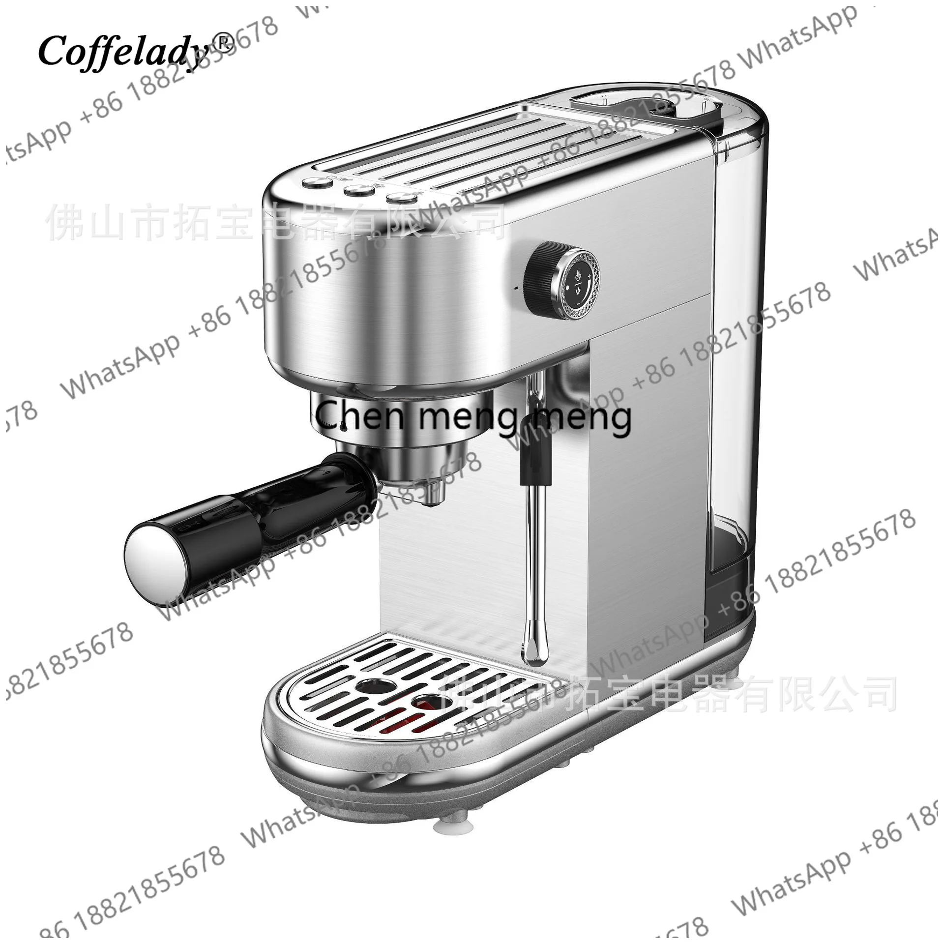 

Coffe semi-automatic espresso machine, steam brew pressure coffee machine