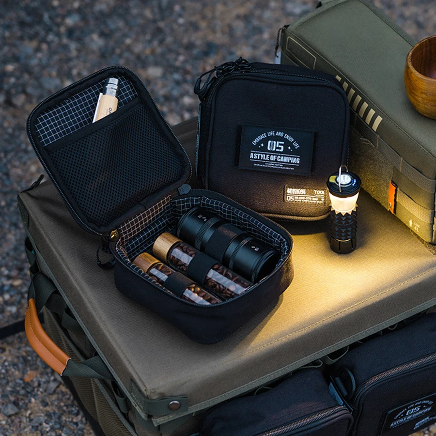

Tactical MOLLE Storage Pouch‌ - Waterproof Camping Organizer Bag For Survival Gear/Medical/Tools 1000D Nylon Hook EDC Pack 130g