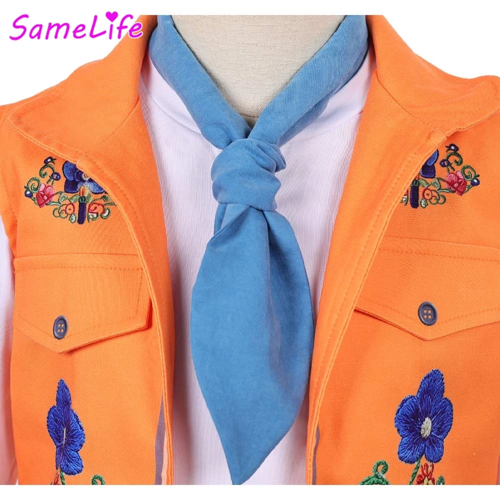 2026 Movie Descendants S5 Luis Madrigal Cosplay Fantasy Clothing Boys Costume Disguise Halloween 14Years Roleplay Party Outfit