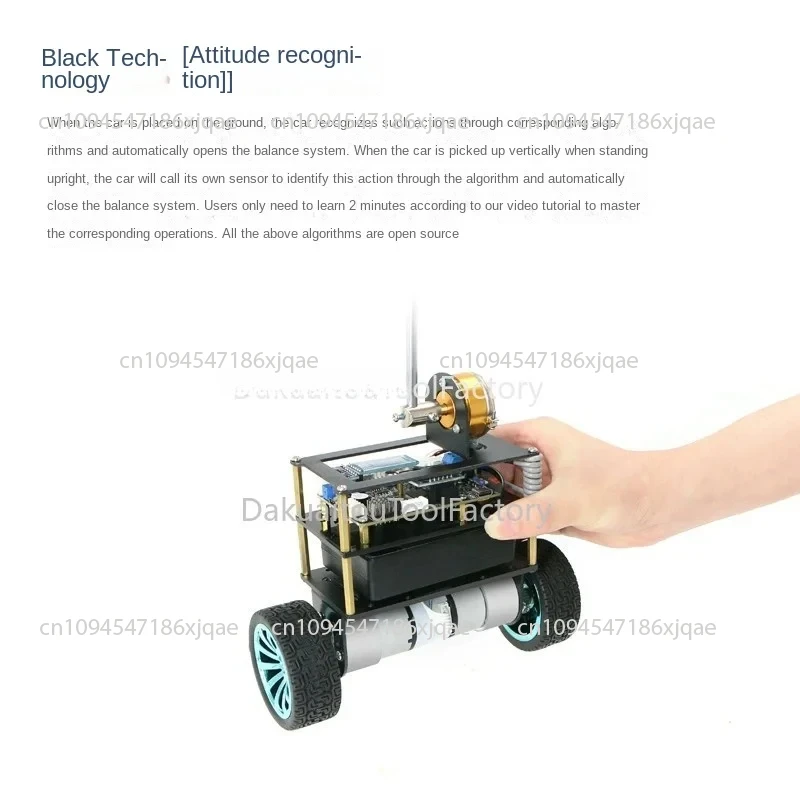 Dwukołowy robot samobalansujący B585 DP2 Odwrócony wahadło Sterowanie LQR Inteligentny samochód STM32