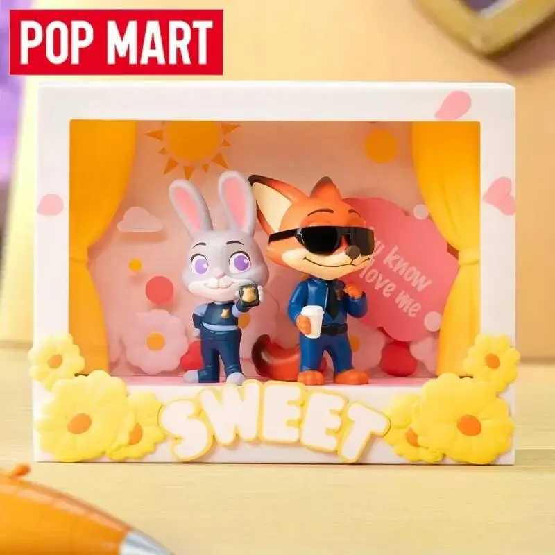 

POP MART Zootopia Highlight Moment Series Blind Box Anime Action Figure Mystery Box Guess Bag Toys Dolls Desktop Model Ornaments