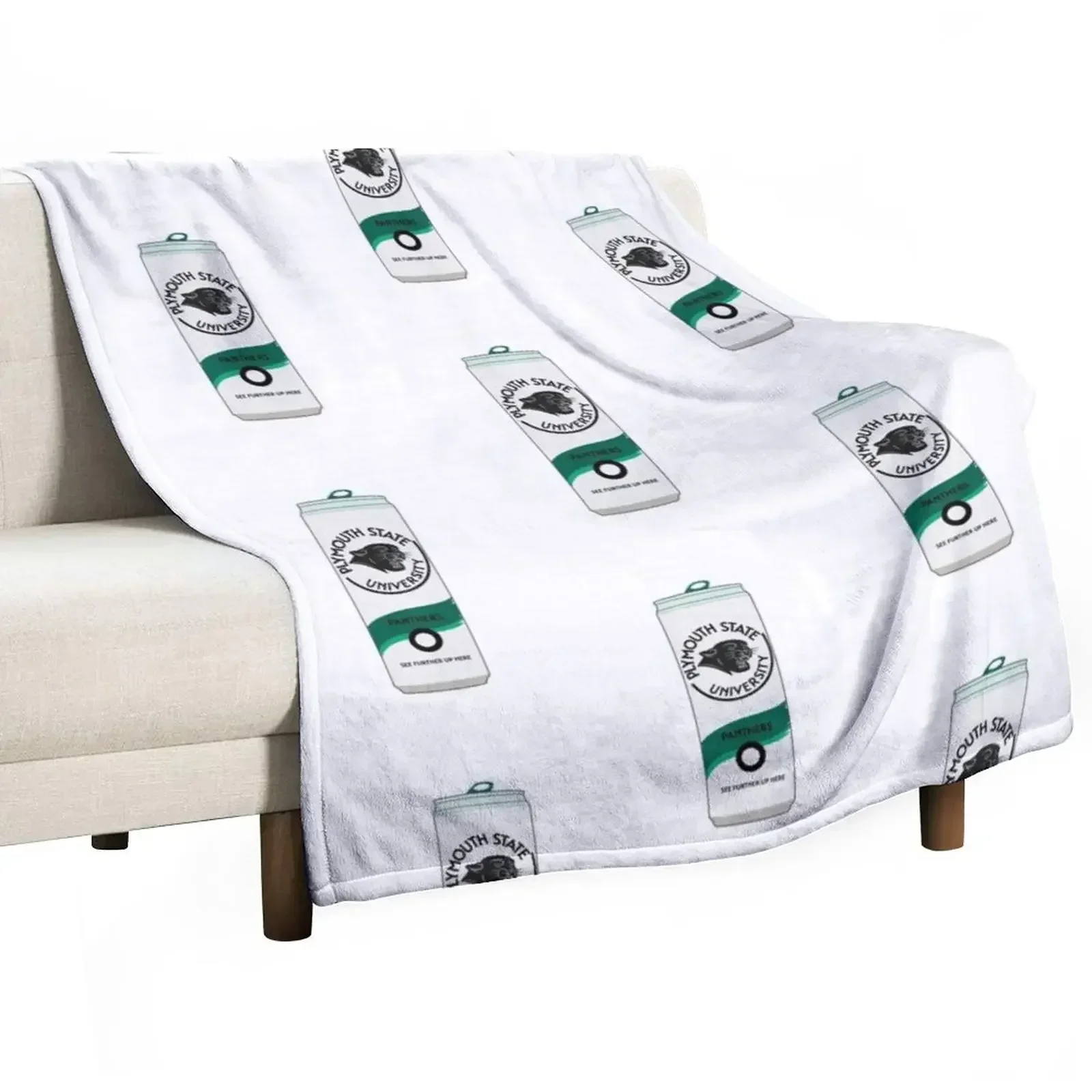 plymouth state university sticker!! Throw Blanket Heavy Hair christmas decoration Blankets