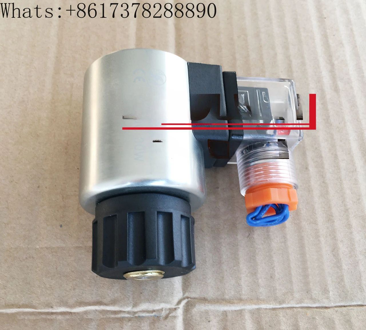 

Electromagnetic valve original coil MFZ12-37YC 24V DC 30W inner diameter 23mm height 51mm in stock