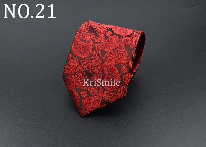Novelty Ties For Men Cartoon Dog Dots Paisley Striped Fashion Mens Business Meeting Wedding Tuxedo Suit Shirt Daily - detail 24