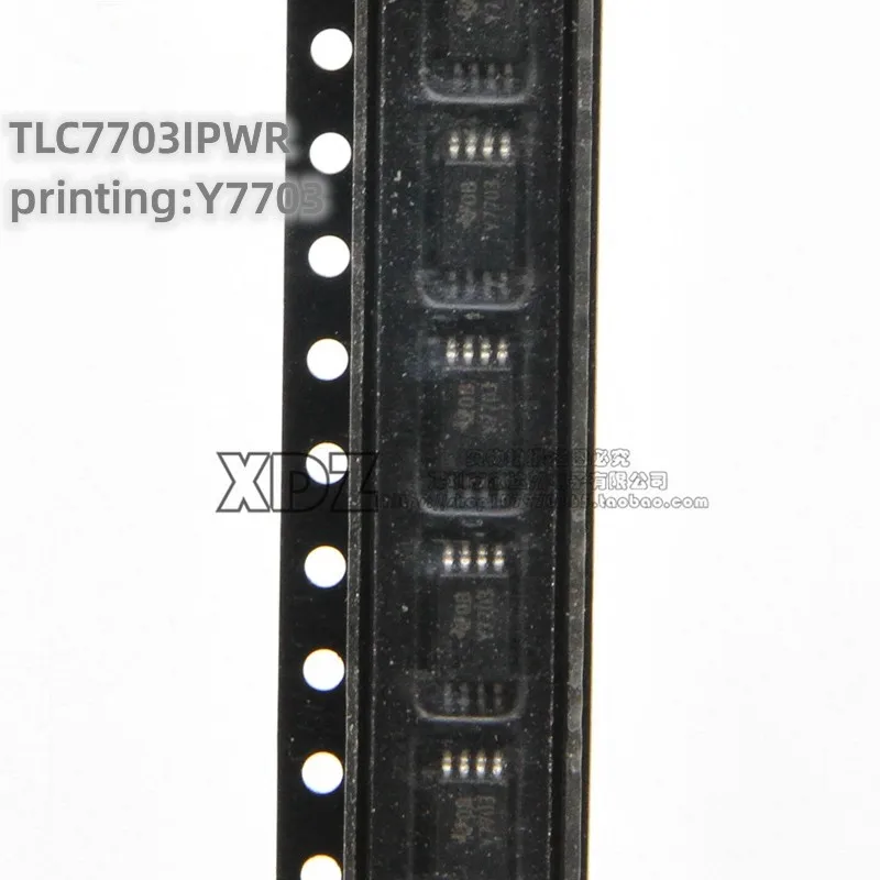 10pcs/lot TLC7703IPWR TLC7703I Silk screen printing Y7703 TSSOP-8 package Original genuine Monitor chip