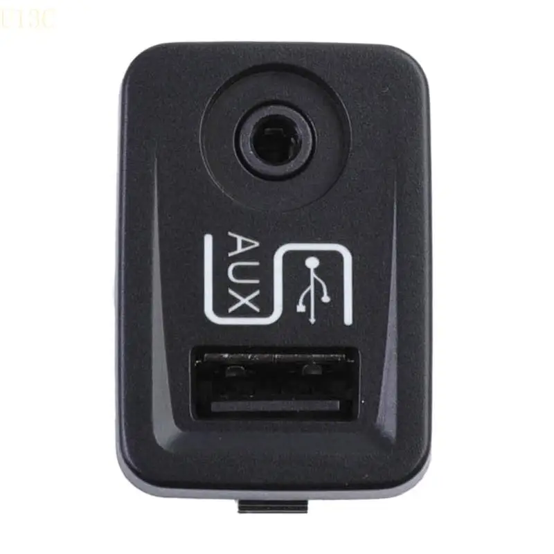 

U13C Car Auxiliary AUX USB Port Socket Adapter Fit for 1SJ82JXWAA 2012-2014