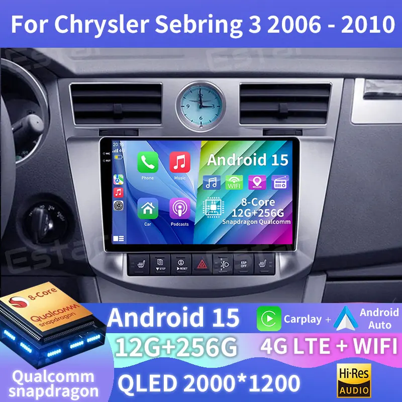 Android 15 Car Radi…