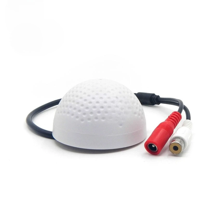 

2 шт. мини-микрофон видеонаблюдения, аудиовход, широкий диапазон камеры видеонаблюдения, звукосниматель для AHD DVR IP-камеры