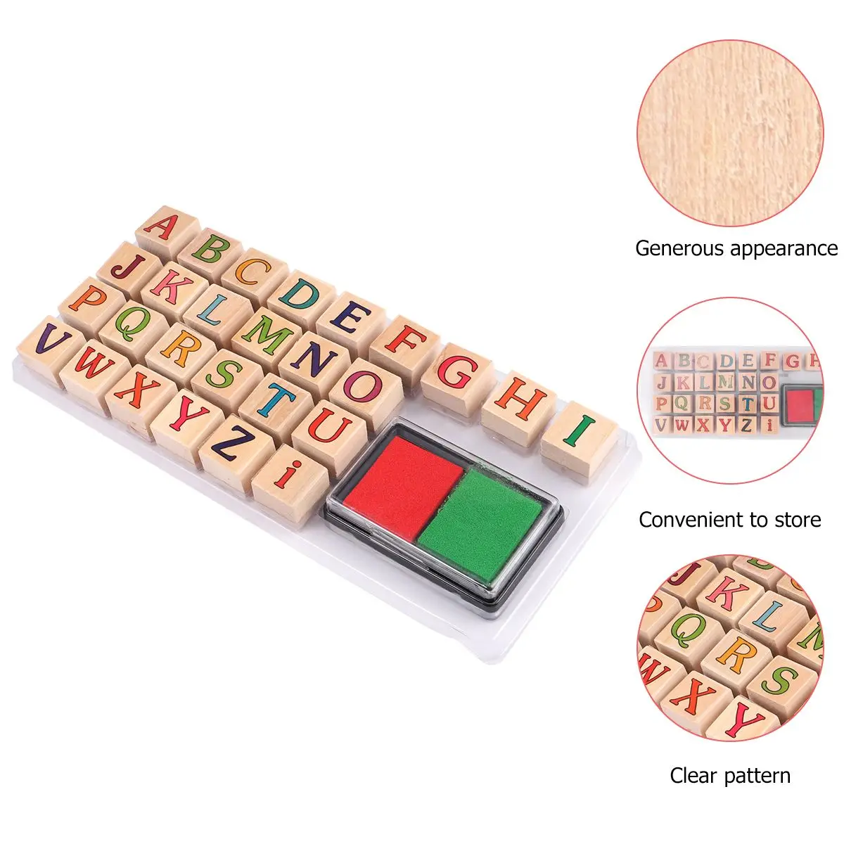 レタースタンパー 子供用レタースタンパー スタンパーおもちゃ レターレタースタンパーセット