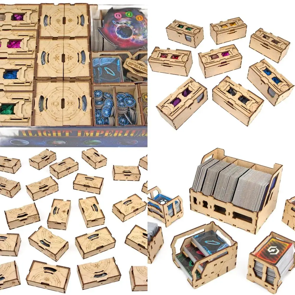 

Twilight Imperium Organizer with Prophesy of Kings Expansion Storage and Accessory Upgrade