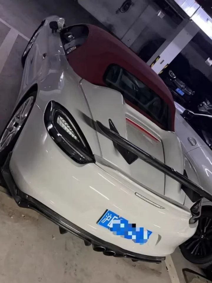 ポルシェ ボクスター ケイマン 981 GTS 13-15用 スモークブラック
