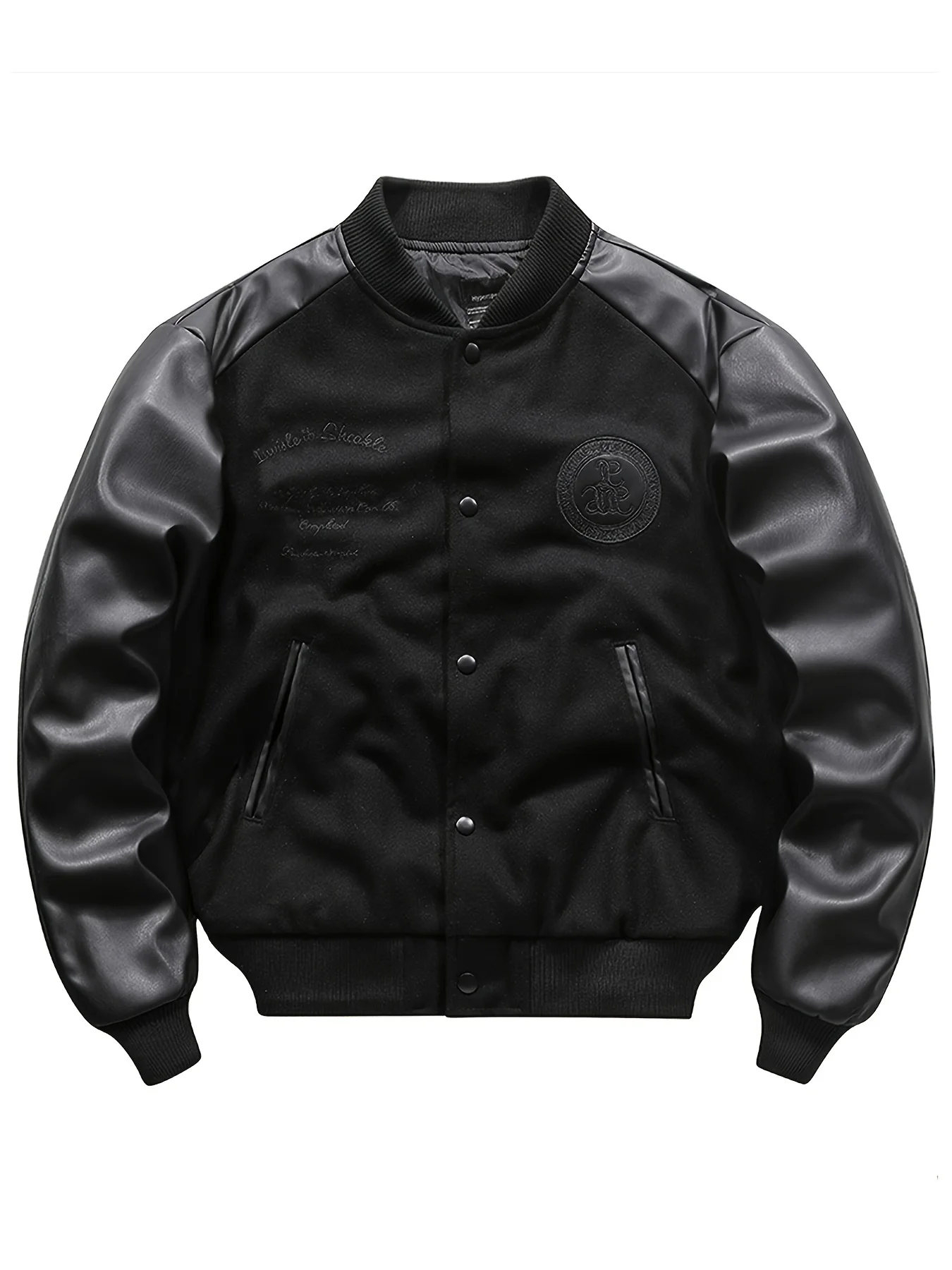 Mens Varsity College Jacket Baseball Er Jacket Vintage Sweatshirt Casual Unisex Streetwear Coats