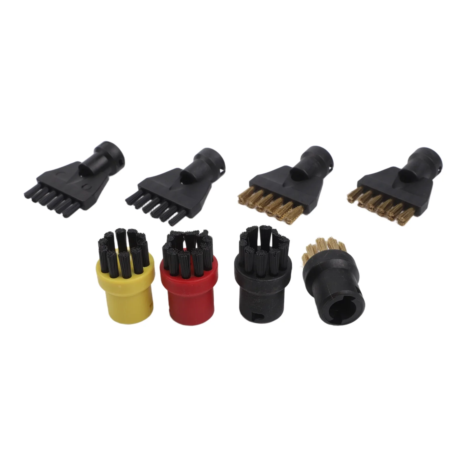 Steam Cleaner Accessory For Kit Compatible with For Karcher Series 1 2 3 4 5 Includes 8 Pieces Brushes and Nozzles