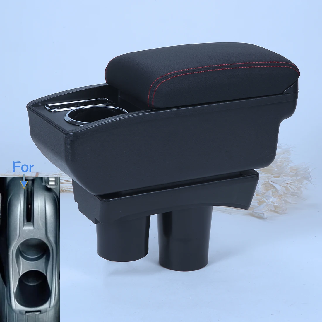 

Подлокотник для Peugeot 301, подлокотник для Citroen C-Elysee, автомобильный подлокотник, органайзер для хранения, подстаканник, специализированные аксессуары для тюнинга автомобиля