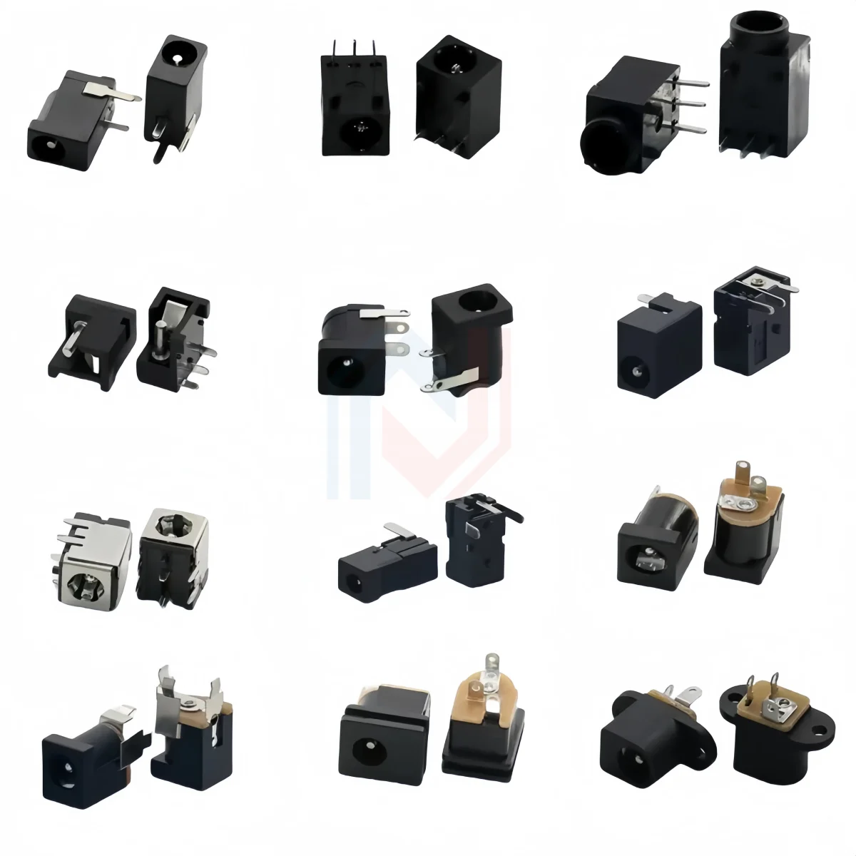 10Pcs/lot Power socket 5.5*2.1 Power Supply DC-005B Power socket 5.5x2.5mm