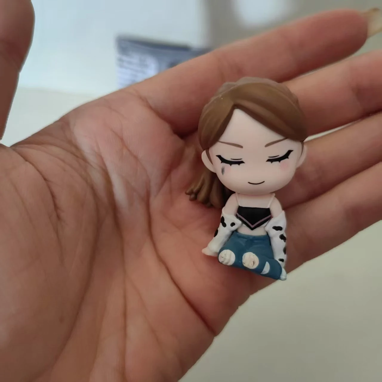 정품 액션 피규어 한국 걸 그룹 어깨에 어깨 가챠 아름다운 소녀 모델