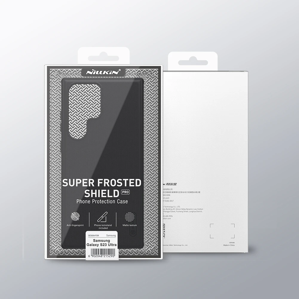 NILLKIN Schutzhülle für Samsung Galaxy S23 Ultra, passend für Samsung Galaxy S23 Ultra 5G Super Frosted Shield Hülle – Detail 12
