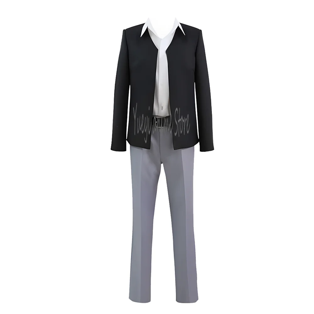 

Anime Cosplay Akabane Karma Costume Men coat T-Shirt Trousers Belt School Uniform Halloween Costume customized