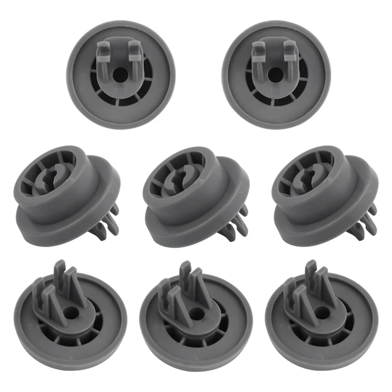 8 Pack DD66-00023A Dishwasher Rack Roller Replacement Parts For Samsung Dishwasher Lower Dishrack Wheels Replaces 2002711