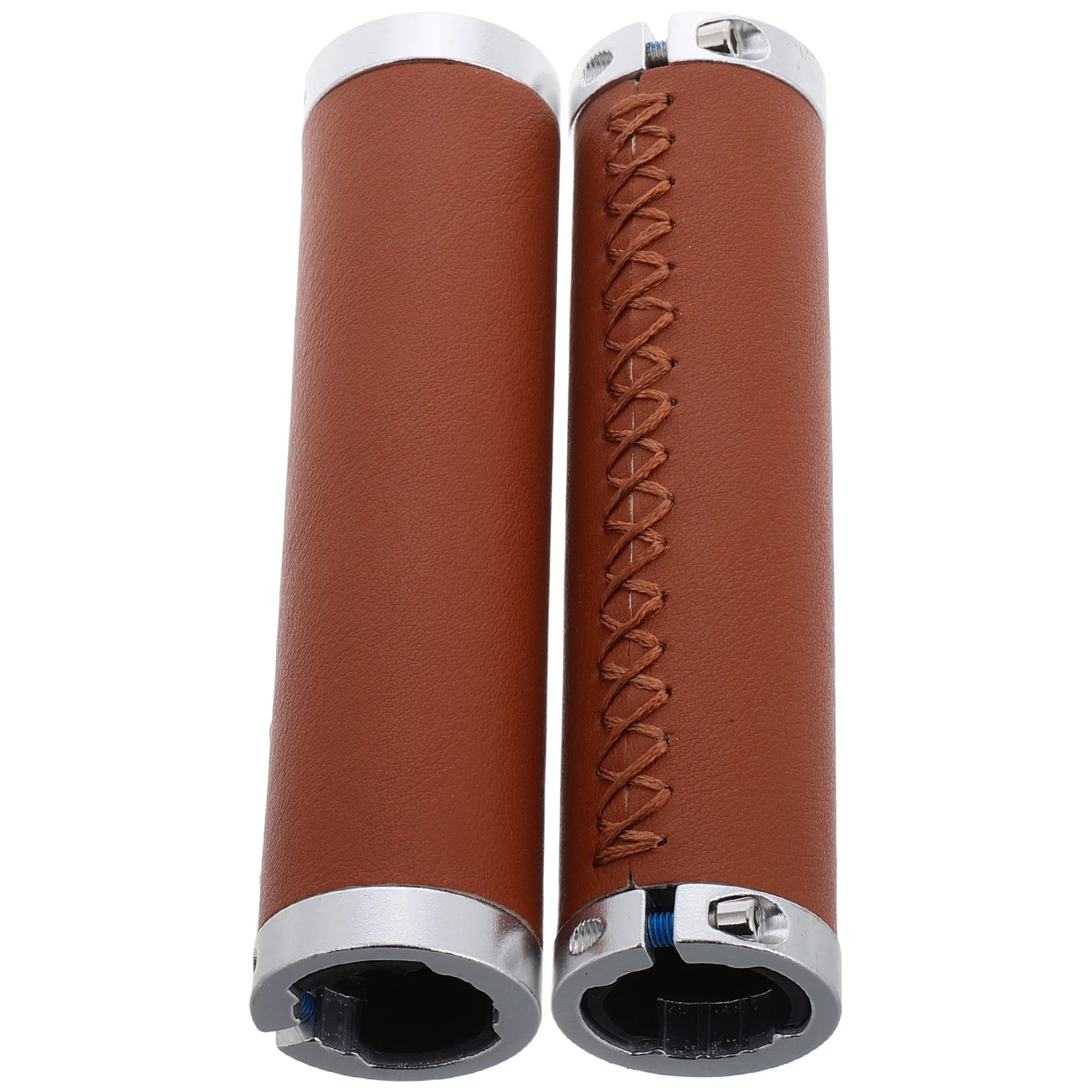 

1 Pair Bicycle Handlebar Grips Pu Anti-Slip Rubber For Road Mountain Folding Bikes Cycling Handle Protection Accessory