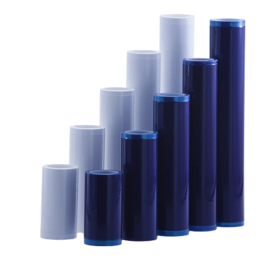 

50PCS Supplier 4 Inch Wholesale Pe Cleanroom Sticky Adhesive Roller Cleaning Surface Dust Sticky PE Roller For PCB Handle