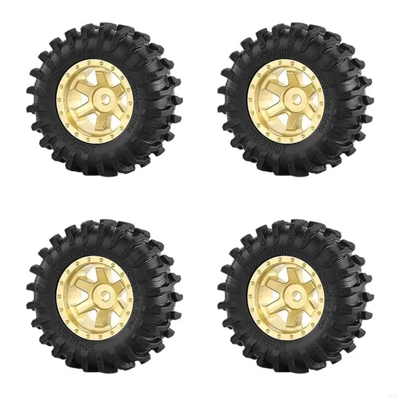1/30 Scale Set for SCX30 Trail Models, 8 Hole Metal Centers, Deep Replacement A2UB