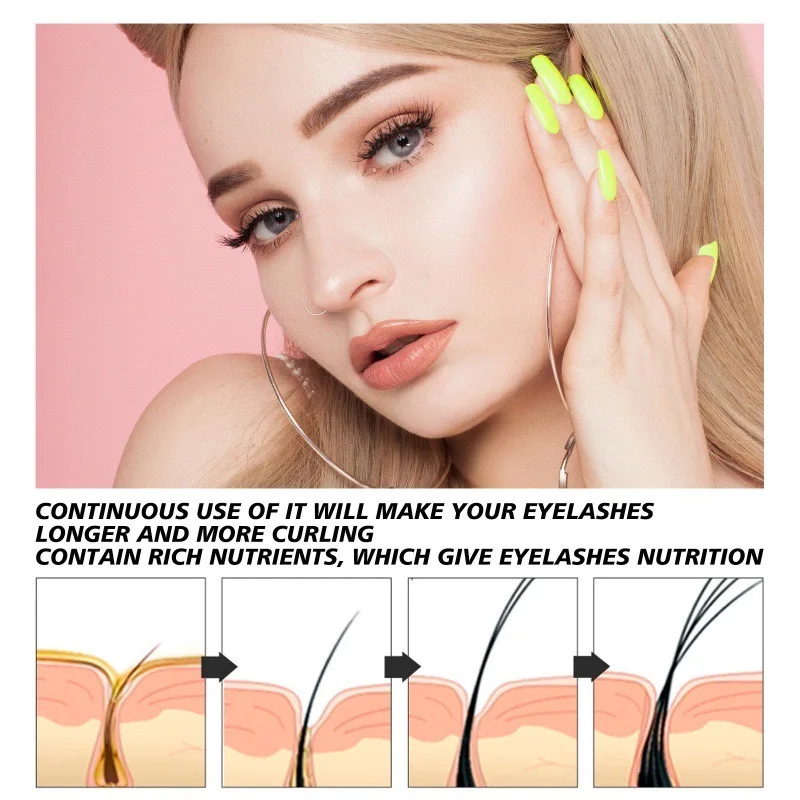 3RD قلم مصل نمو الحواجب يمنع فقدان الرموش سمكا أكمل أطول جلدة محسن المنتجات تغذي العناية بالعين ماكياج الجمال