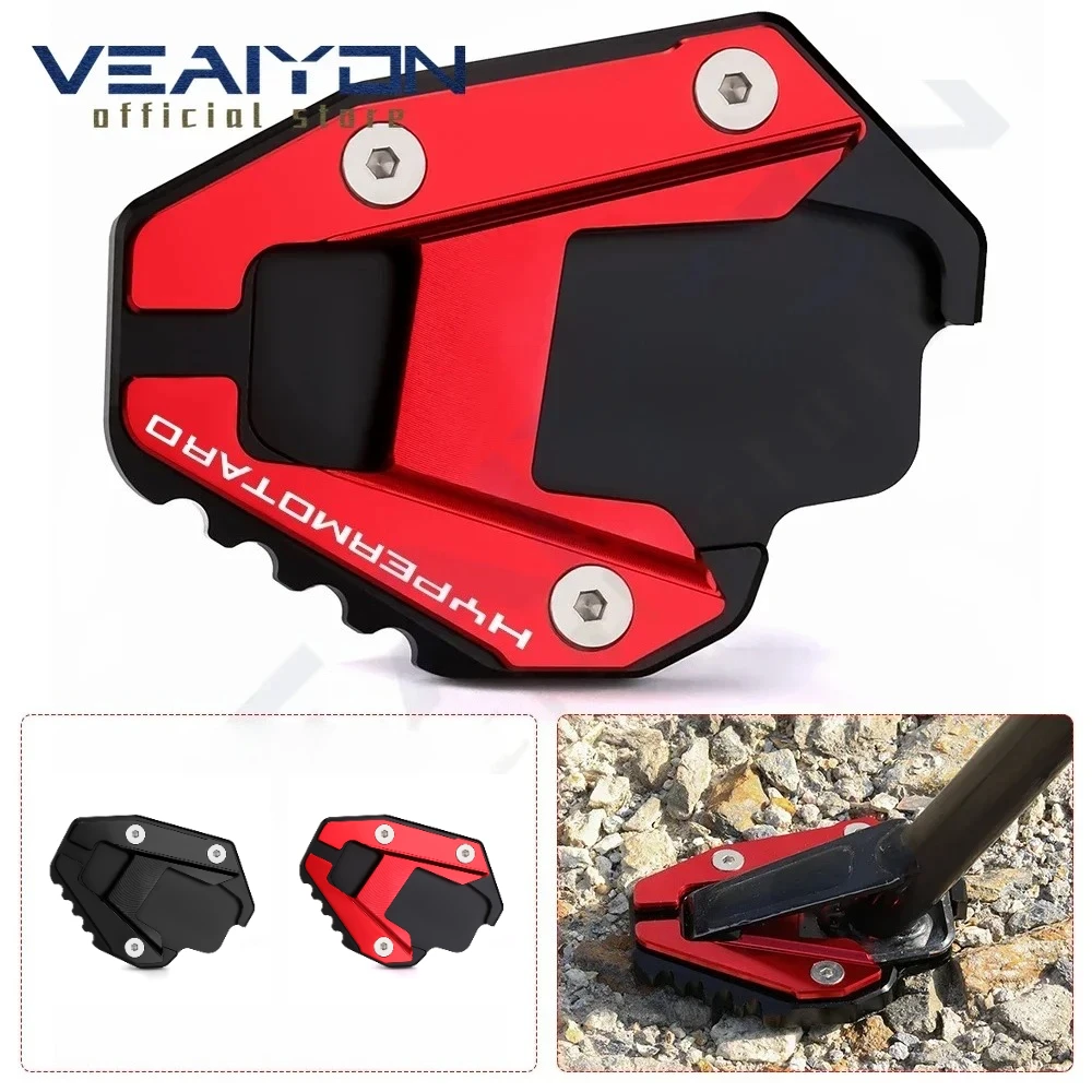 

For HYPERMOTARD Hypermotard 939 950 -2022 2023 Side Stand Kickstand Support Expand Protective pad Plate Motorcycle accessories
