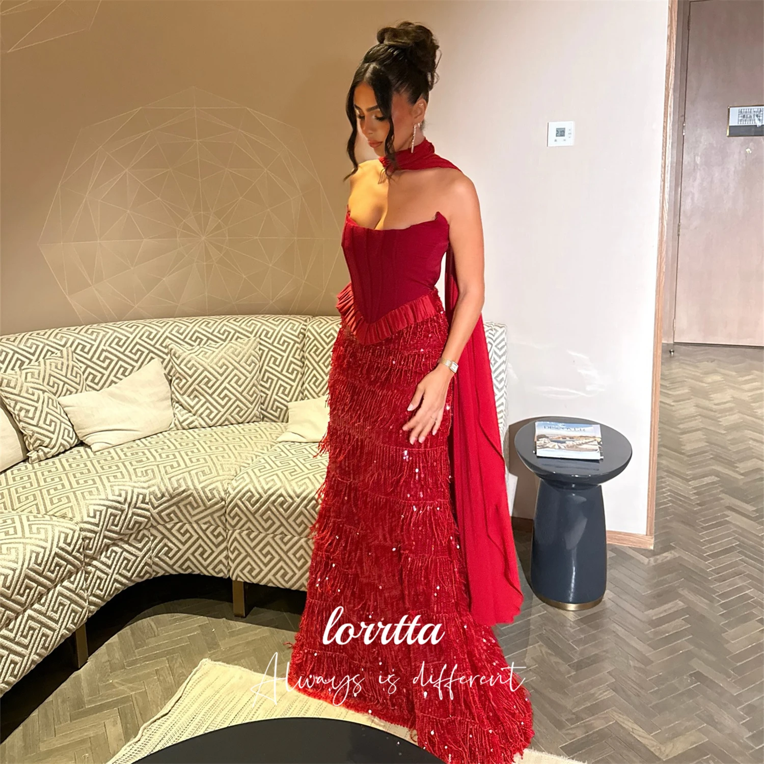 

Lorrtta индивидуальное платье для особых случаев, вечернее платье, роскошное коктейльное платье 2025 года, платья Happy Sharon для особых случаев