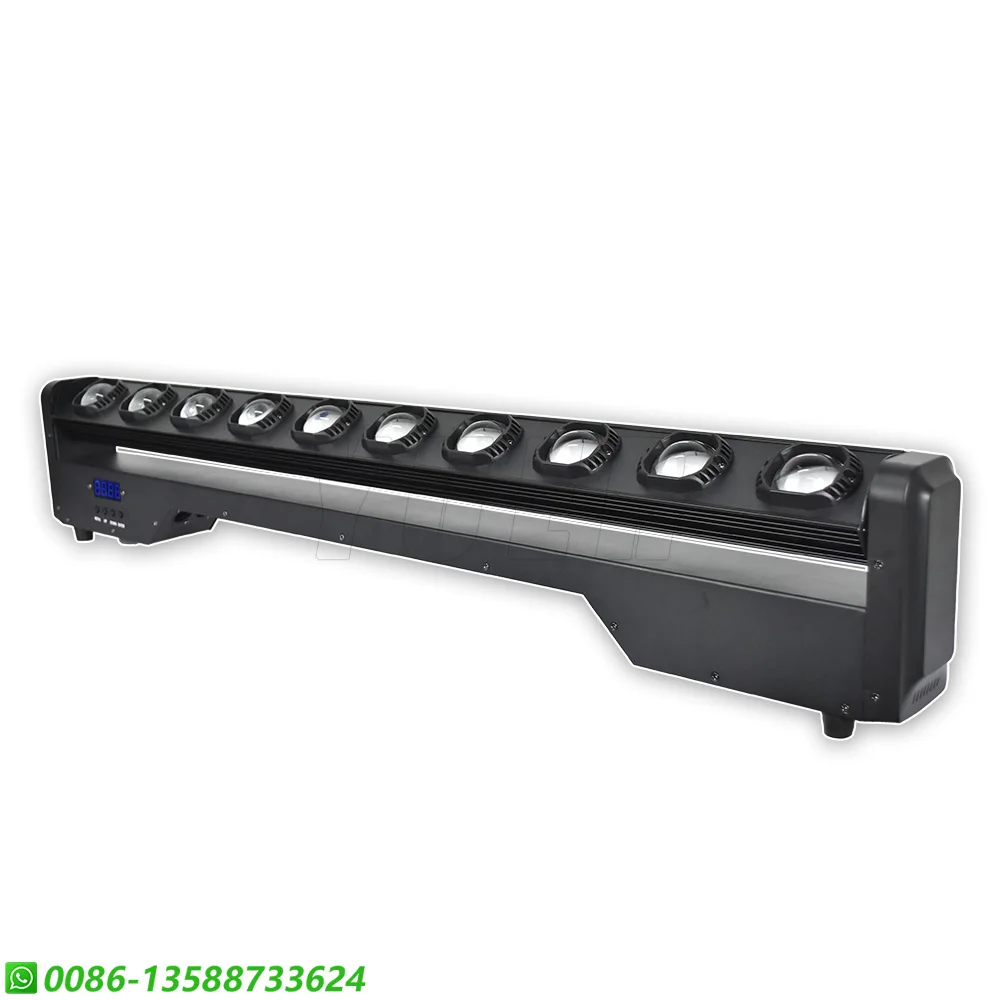 YUER LED 10x30W RGBW 4w1 Moving Bar Light Beam Strobe Effect Strobe Horse Racing DMX RDM Control For Concert Club Stage Lights