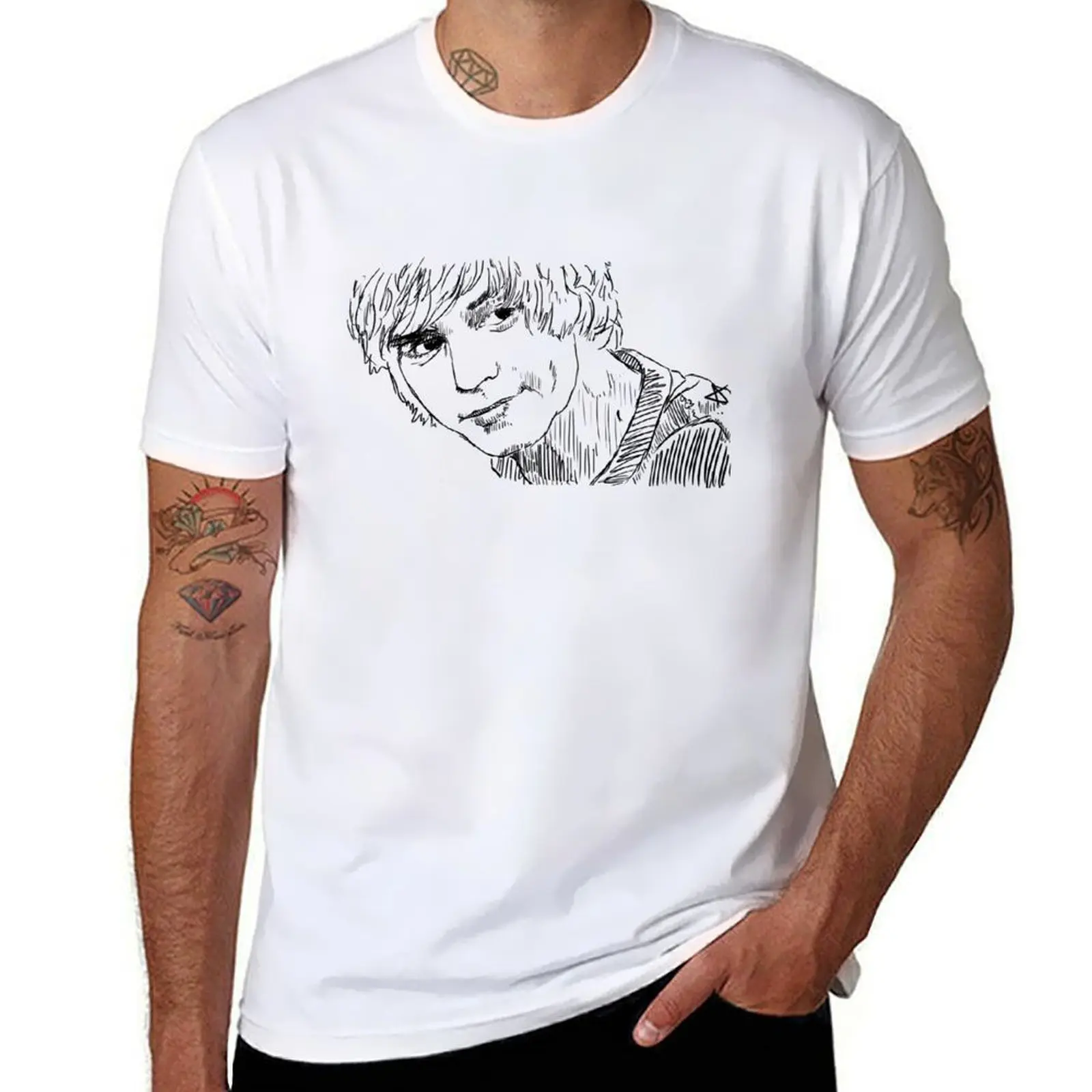 

Tate Langdon T-Shirt t shirt man luxury t shirt men 100% cotton luxury brand T-Shirt