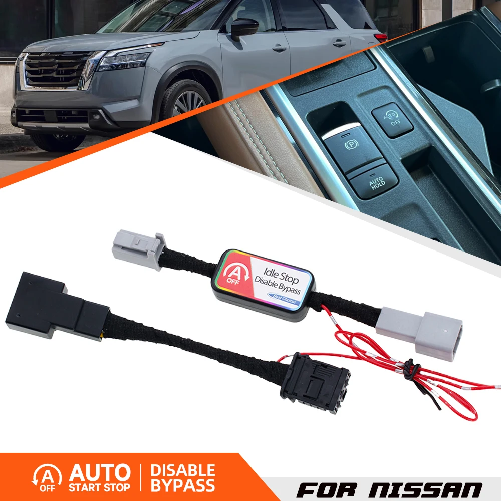 Auto Start Stop Eliminator For 2022 2023 2024 2025 2026+ Nissan Pathfinder R53 Automatic A-Off Disable Canceller Cable Harness