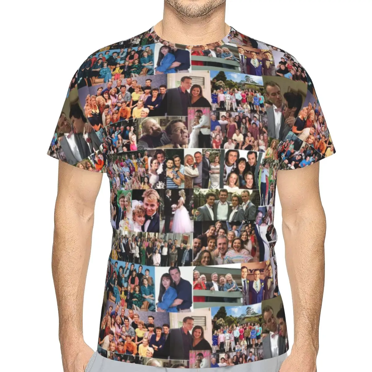 100% Cotton Kylie Minogue Neighbours T-Shirt Men's Classic T Shirt Men O-Neck Summer Shirts Tops