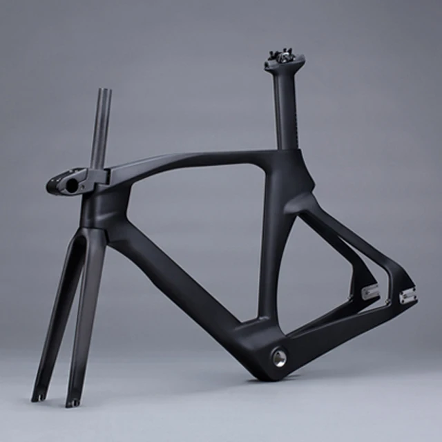 Hongfu Cycle 700C Track V-Brake OEM Bicycle, AERO high quality Track Bike Carbon Track Frame FM208